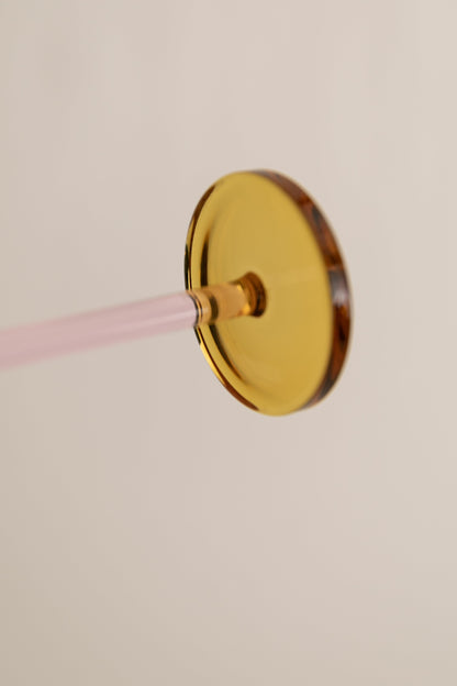 Pair of piano cocktail glasses