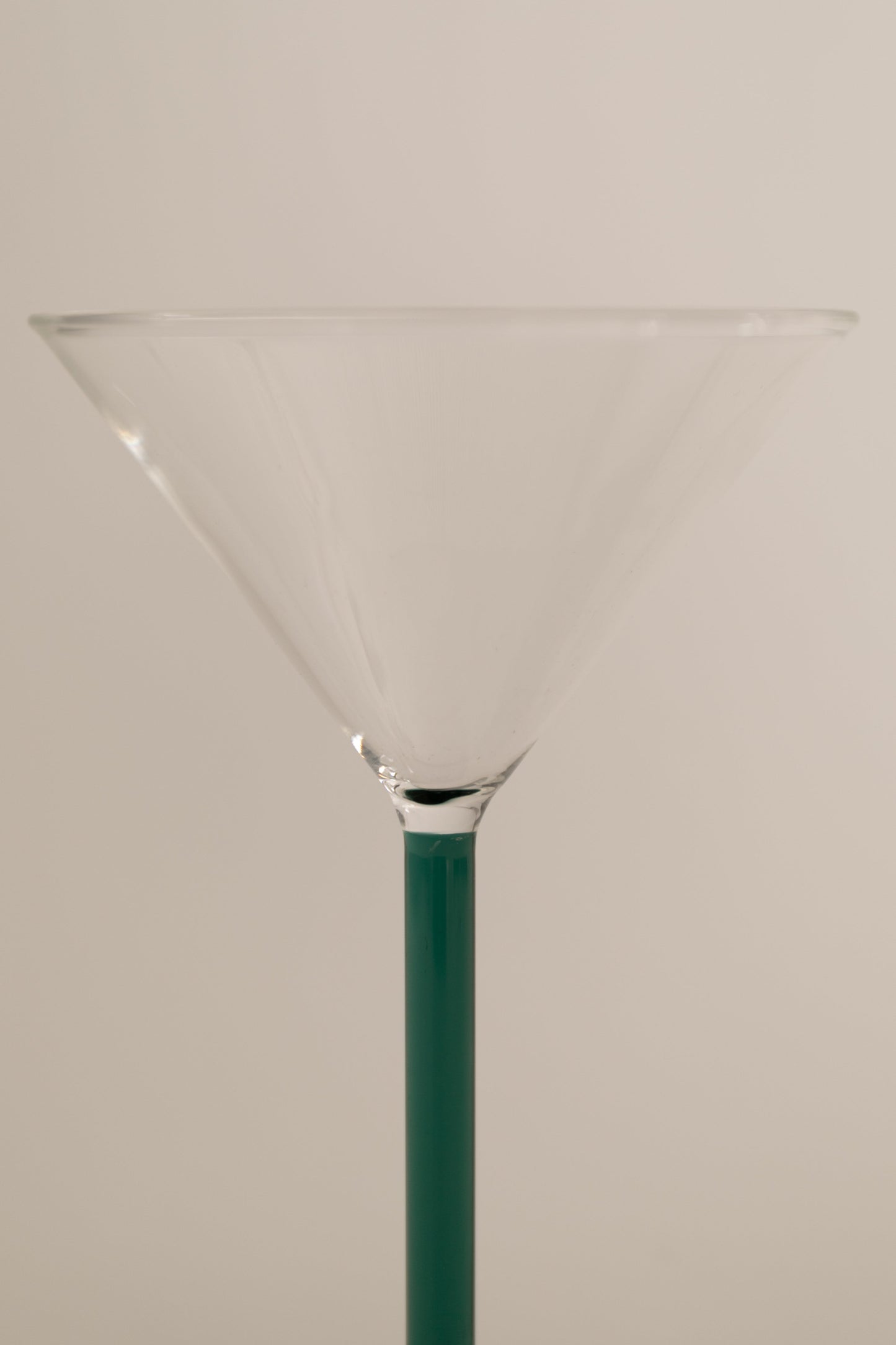 Pair of piano cocktail glasses