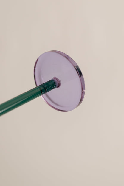 Pair of piano cocktail glasses