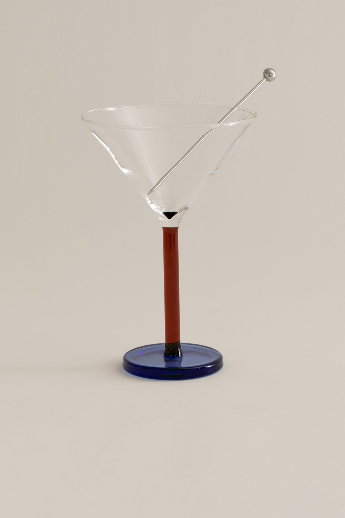 Pair of piano cocktail glasses