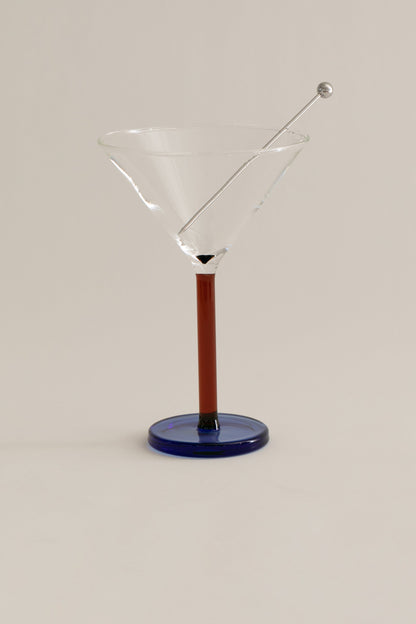 Pair of piano cocktail glasses