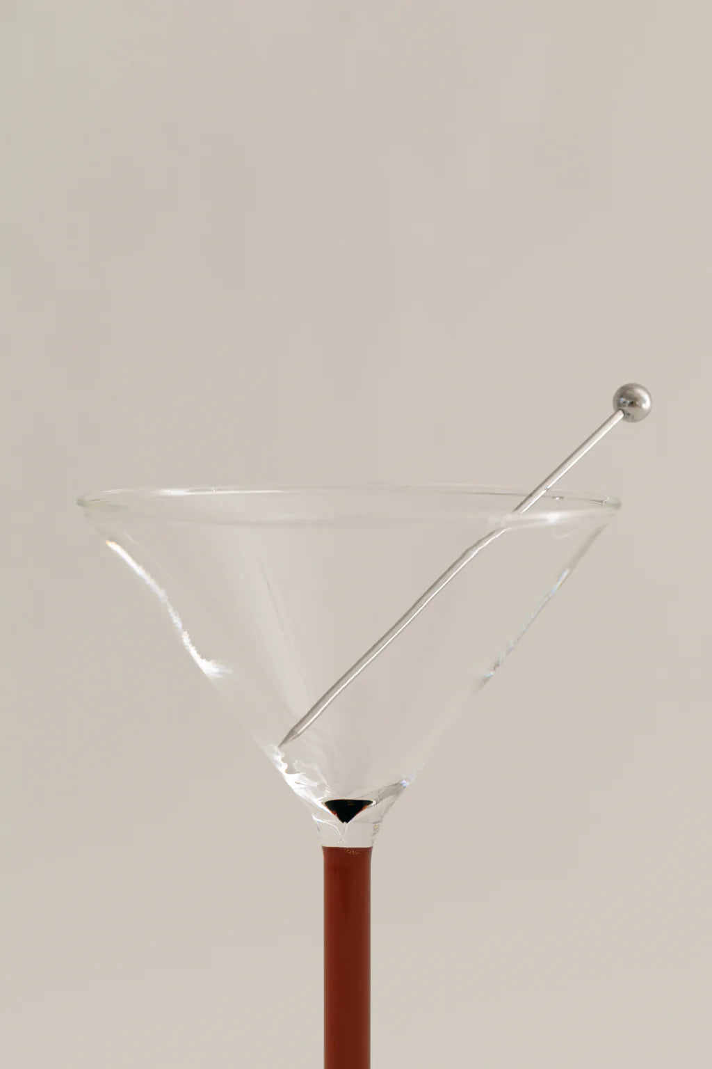 PAIR OF "PIANO" COCKTAIL GLASSES