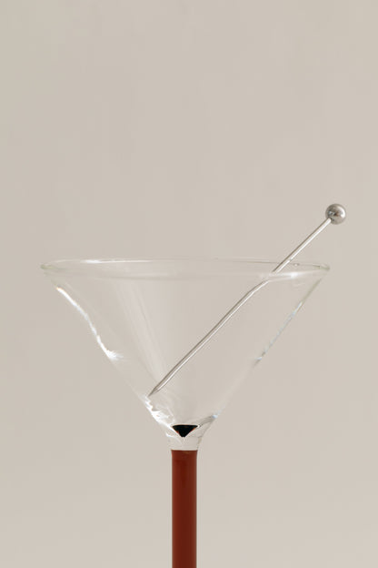 Pair of piano cocktail glasses