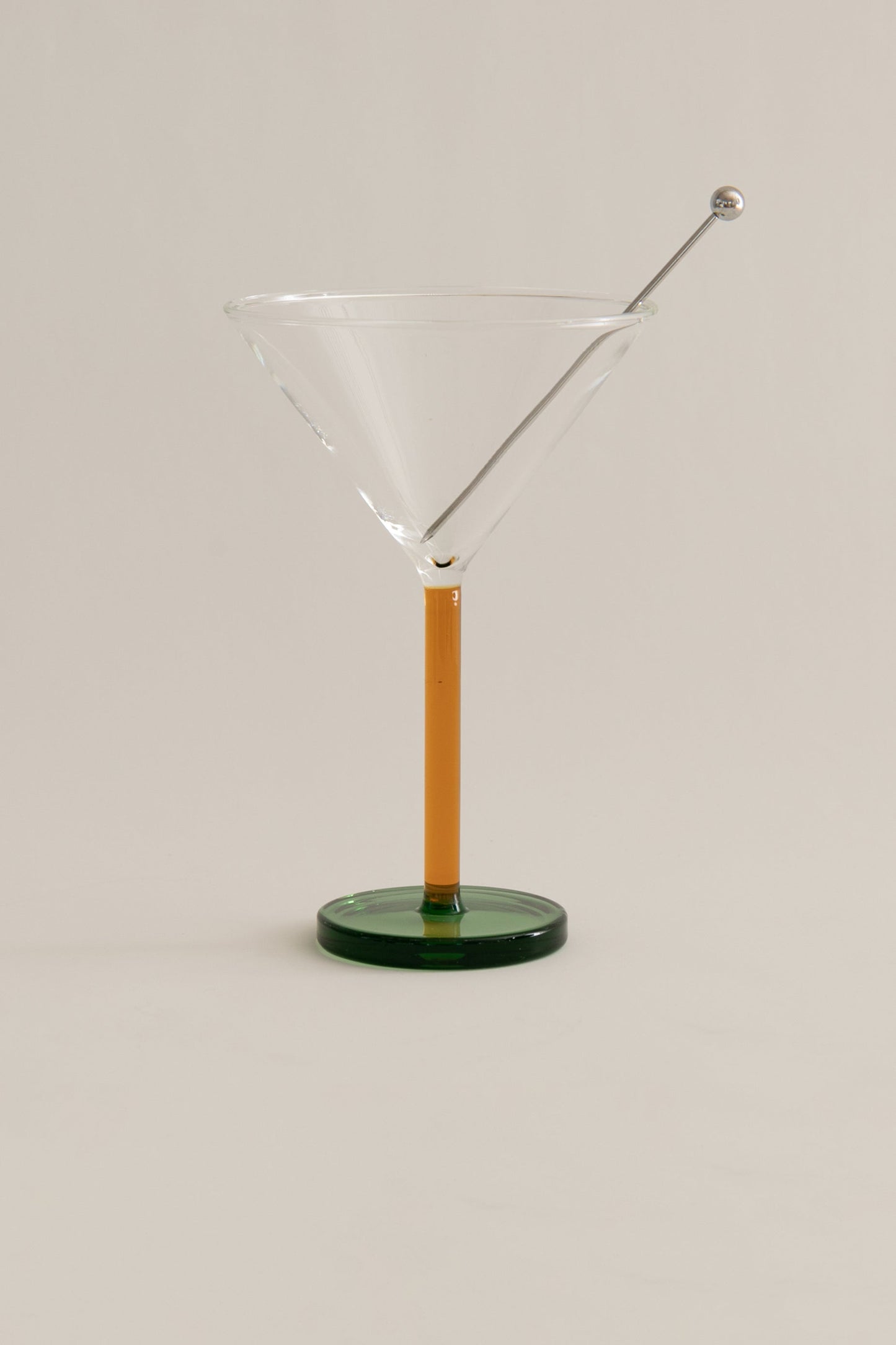 Pair of piano cocktail glasses