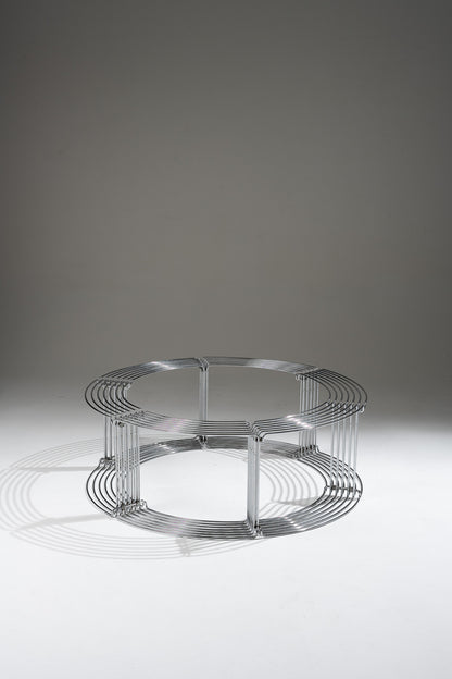 'PANTONOVA' COFFEE TABLE, VERNER PANTON, FRITZ HANSEN, 1970s