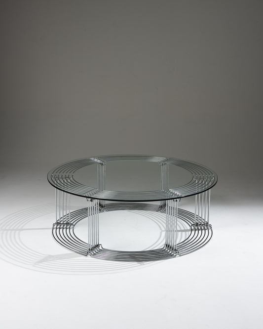 'PANTONOVA' COFFEE TABLE, VERNER PANTON, FRITZ HANSEN, 1970s
