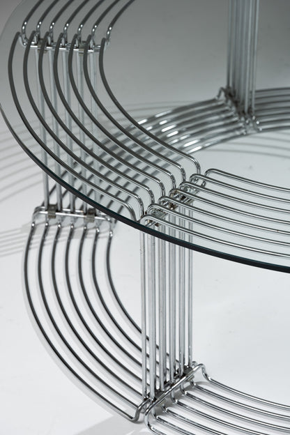 'PANTONOVA' COFFEE TABLE, VERNER PANTON, FRITZ HANSEN, 1970s