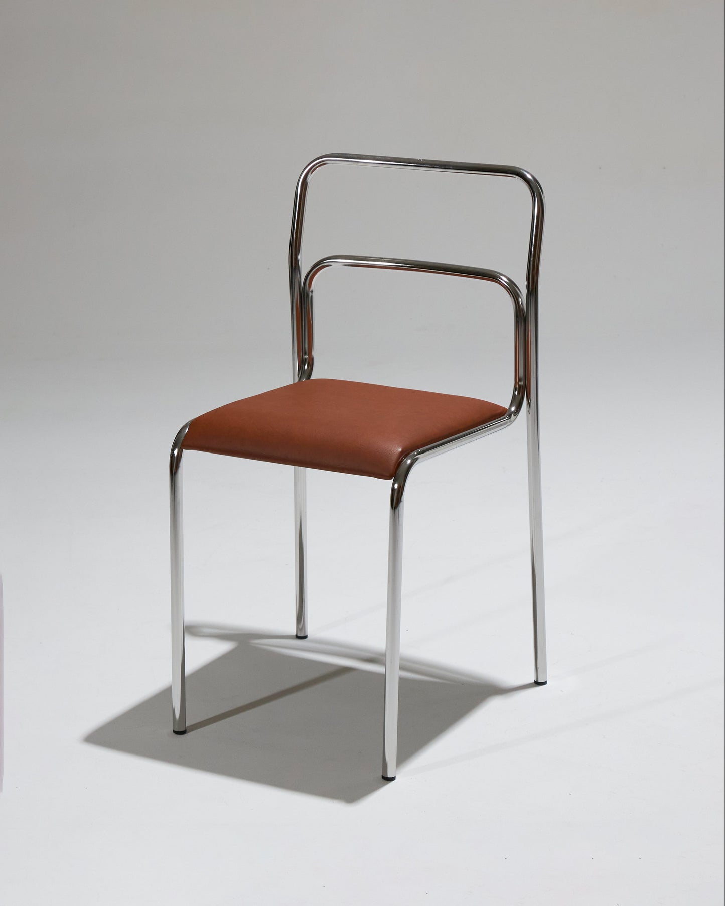 CHAISE EN ACIER TUBULAIRE, 1980s