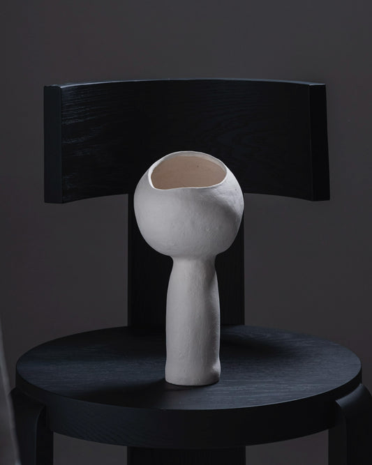 LAMPE A POSER GLOBE EN GRÉS