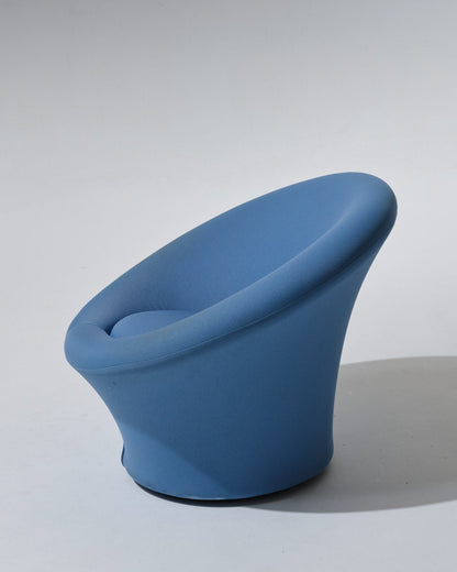 BLUE MUSHROOM ARMCHAIR, PIERRE PAULIN, 1970s