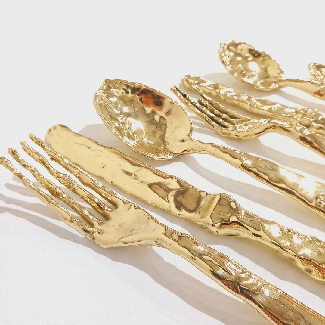 “THE MELTED” CUTLERY SET