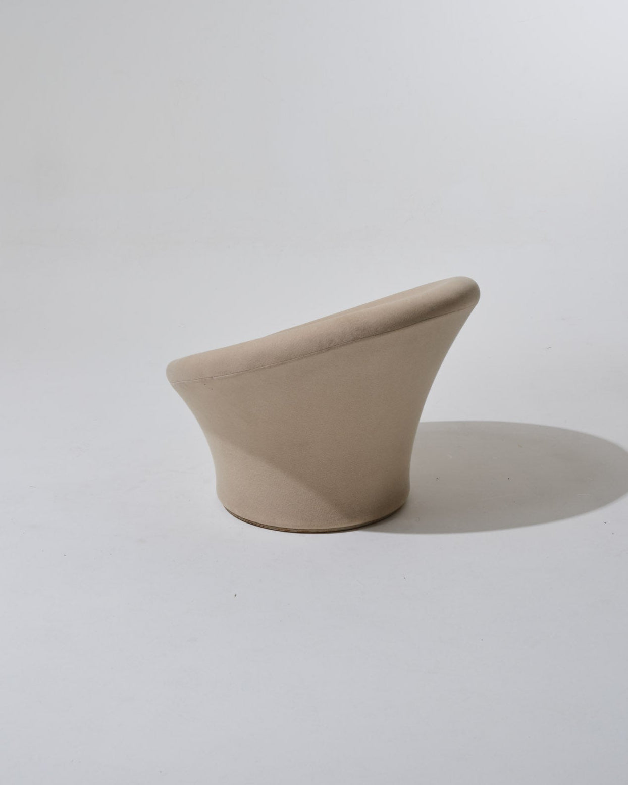 FAUTEUIL MUSHROOM TISSU KVADRAT BEIGE, PIERRE PAULIN, 1970s