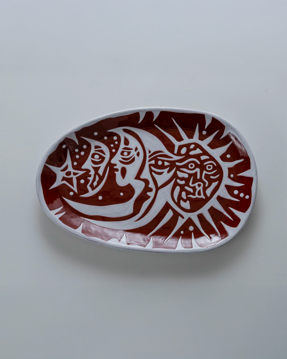 CERAMIC PLATE, JEAN LURÇAT, 1950S