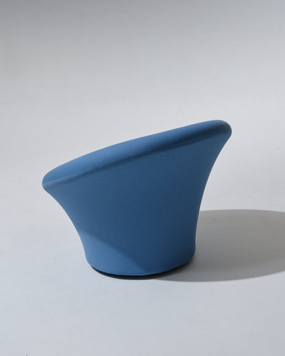 BLUE MUSHROOM ARMCHAIR, PIERRE PAULIN, 1970s