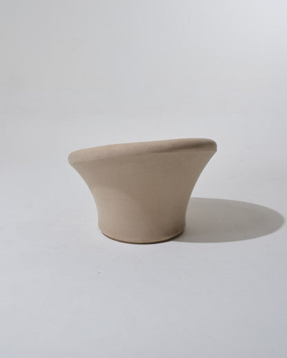 FAUTEUIL MUSHROOM TISSU KVADRAT BEIGE, PIERRE PAULIN, 1970s