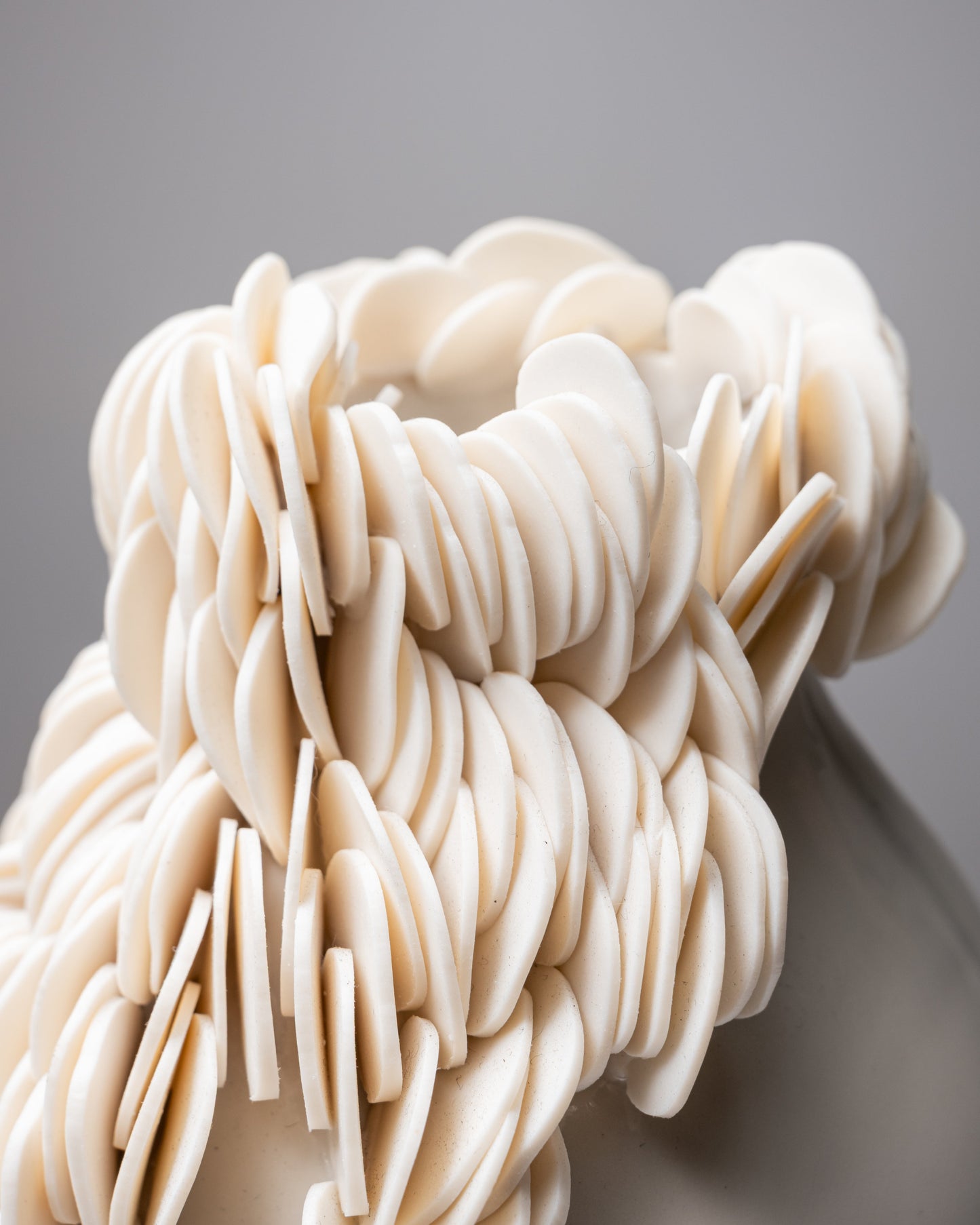 Italian porcelain vase, Sylvia Granata, 2020
