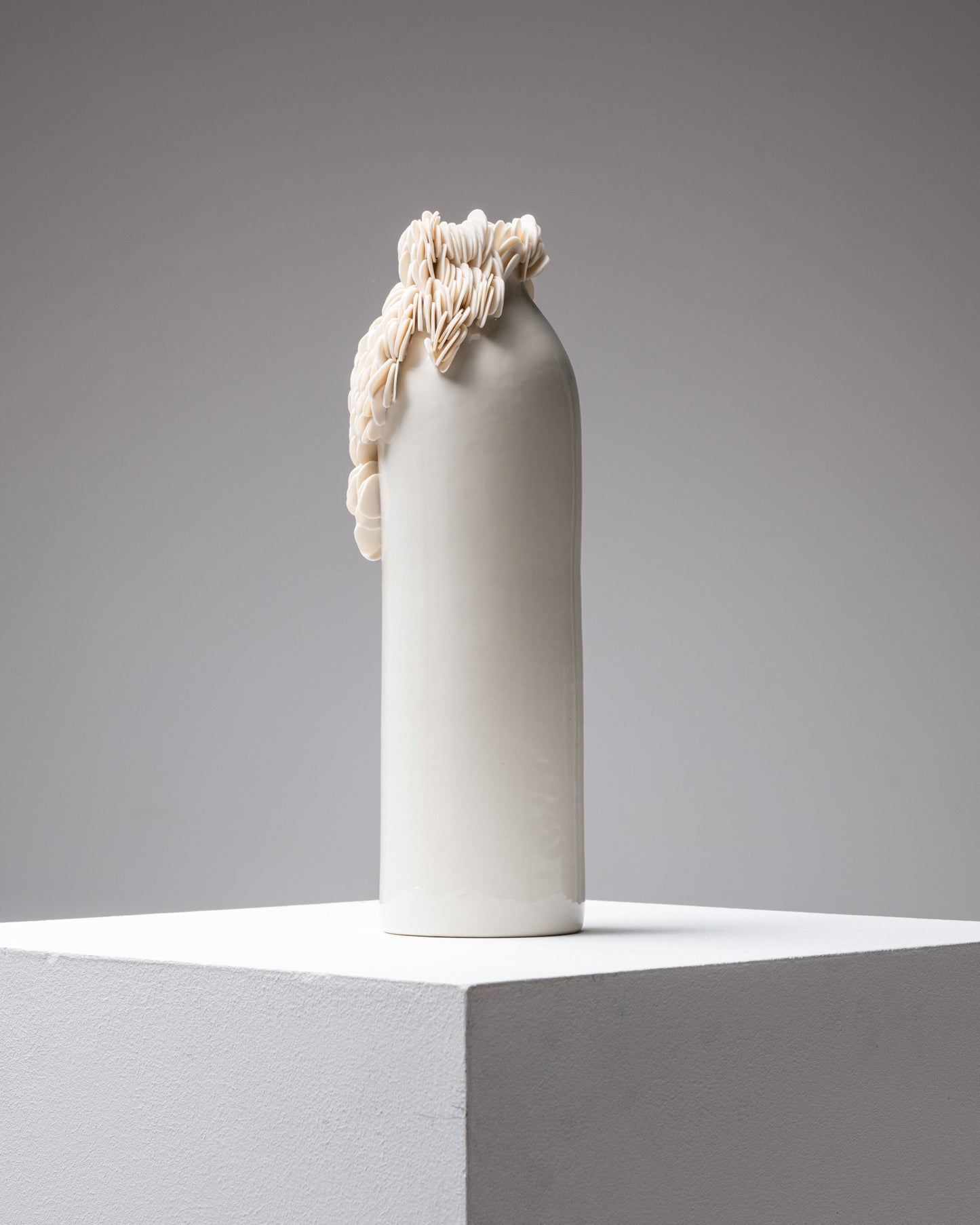 Italian porcelain vase, Sylvia Granata, 2020