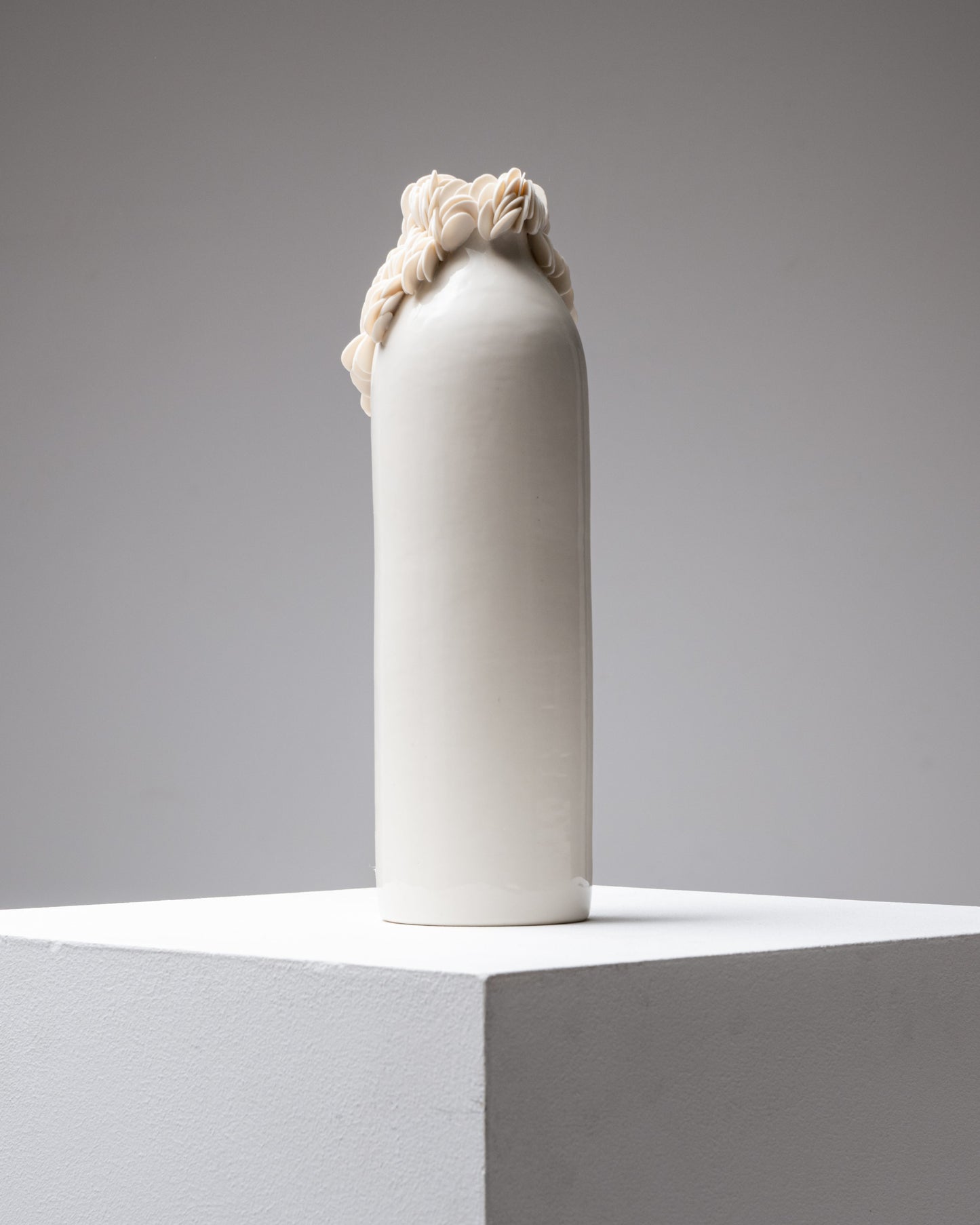 Italian porcelain vase, Sylvia Granata, 2020