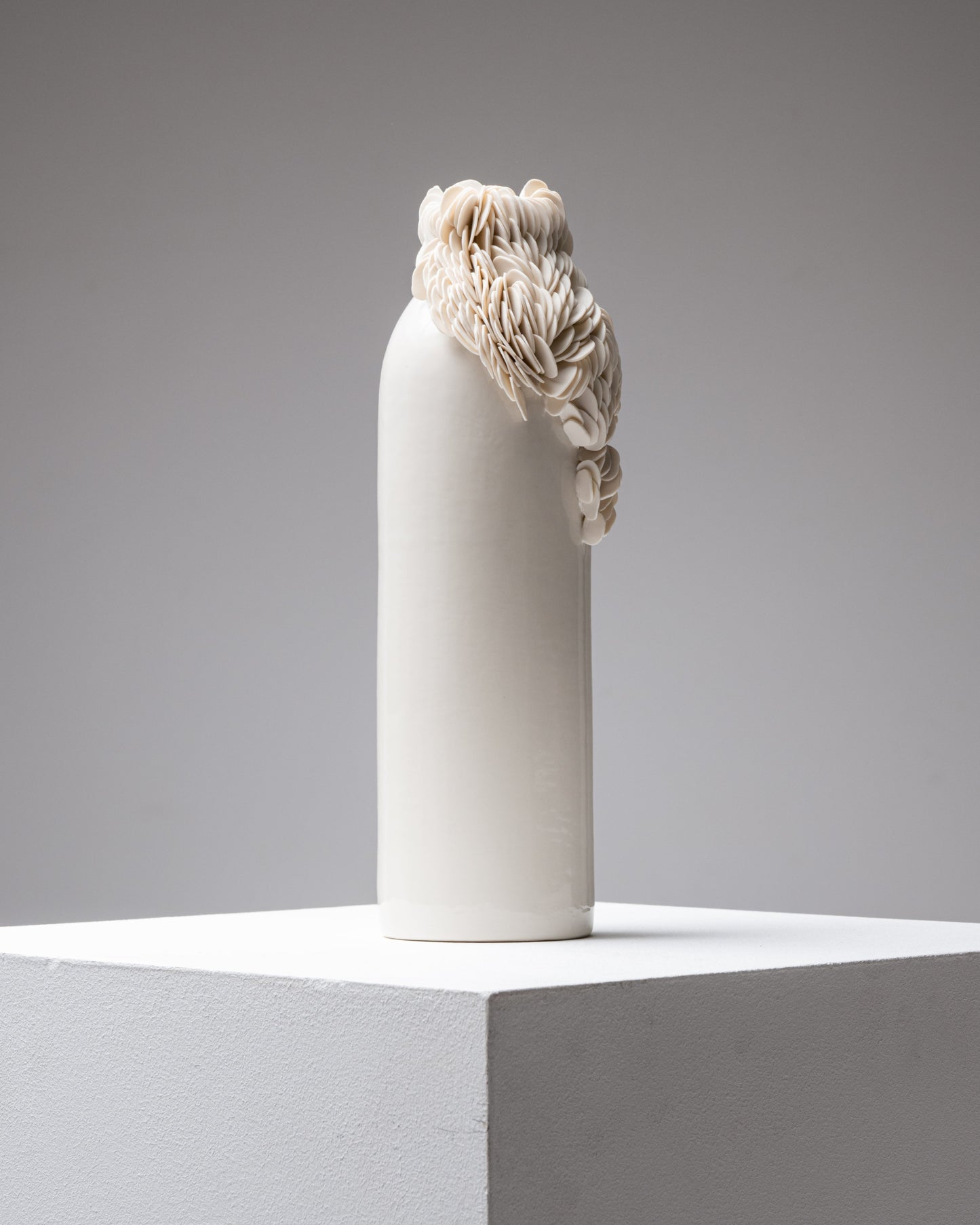Italian porcelain vase, Sylvia Granata, 2020