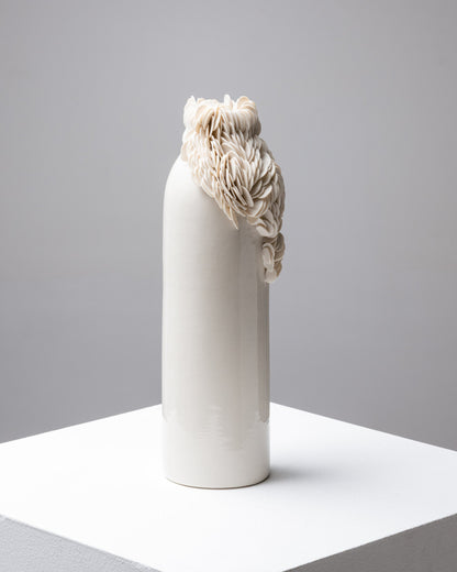 Italian porcelain vase, Sylvia Granata, 2020