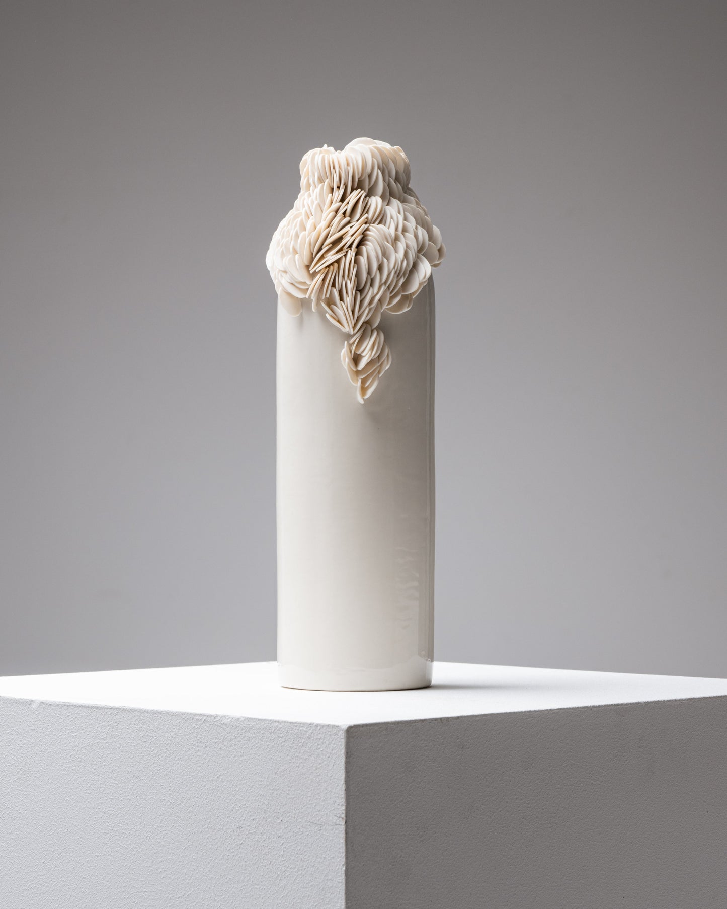 Italian porcelain vase, Sylvia Granata, 2020