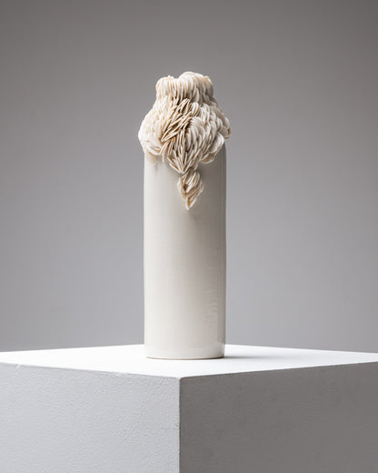 Italian porcelain vase, Sylvia Granata, 2020