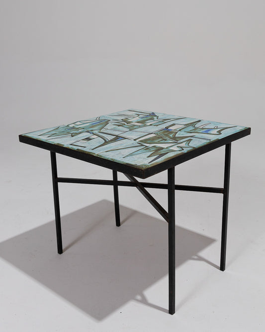 TABLE BASSE EN CÉRAMIQUE, 1950s