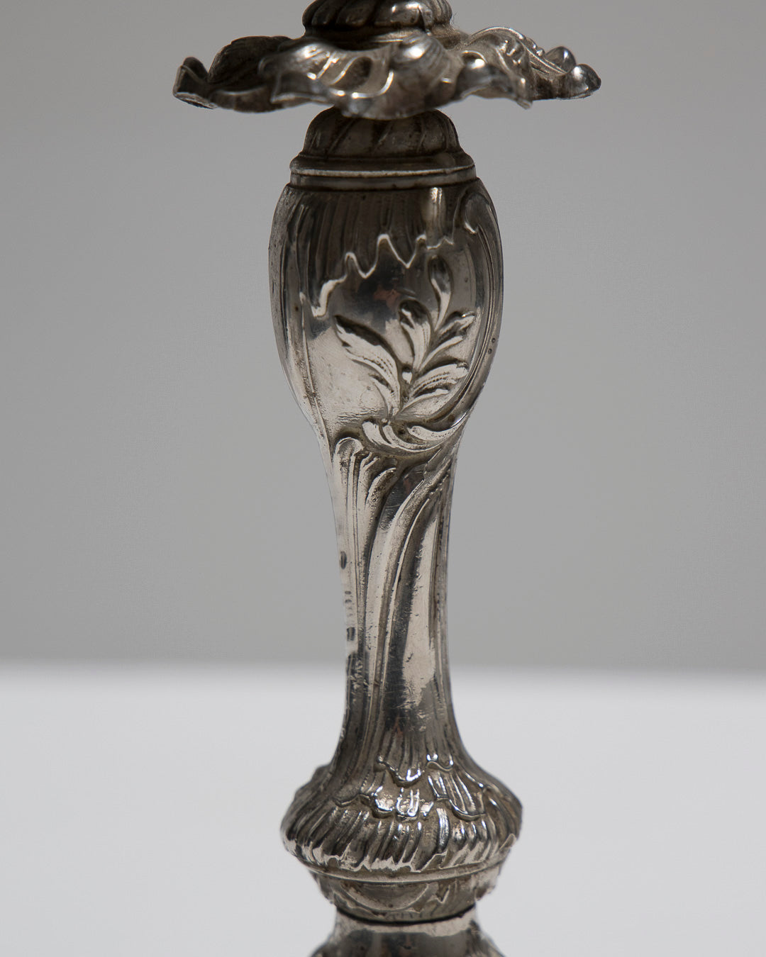 Paar Rocaille Candlesticks, 1900er Jahre