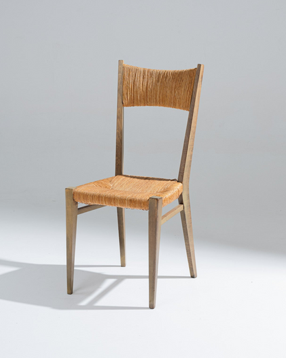 CHAISE EN PAILLE, GENEVIÈVE PONS, 1950s