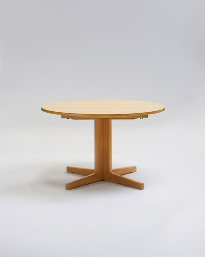 EXTENDABLE BEECH TABLE, SKANDI-FORM, 1960s