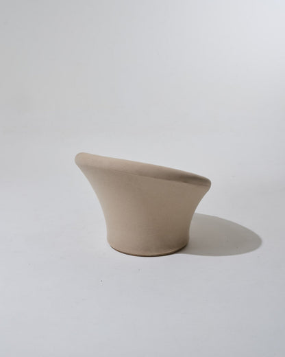 FAUTEUIL MUSHROOM TISSU KVADRAT BEIGE, PIERRE PAULIN, 1970s