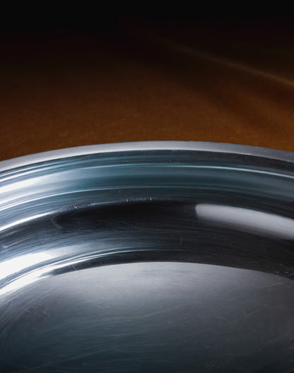 PLAT DE SERVICE ROND, CHRISTOFLE, 1970s