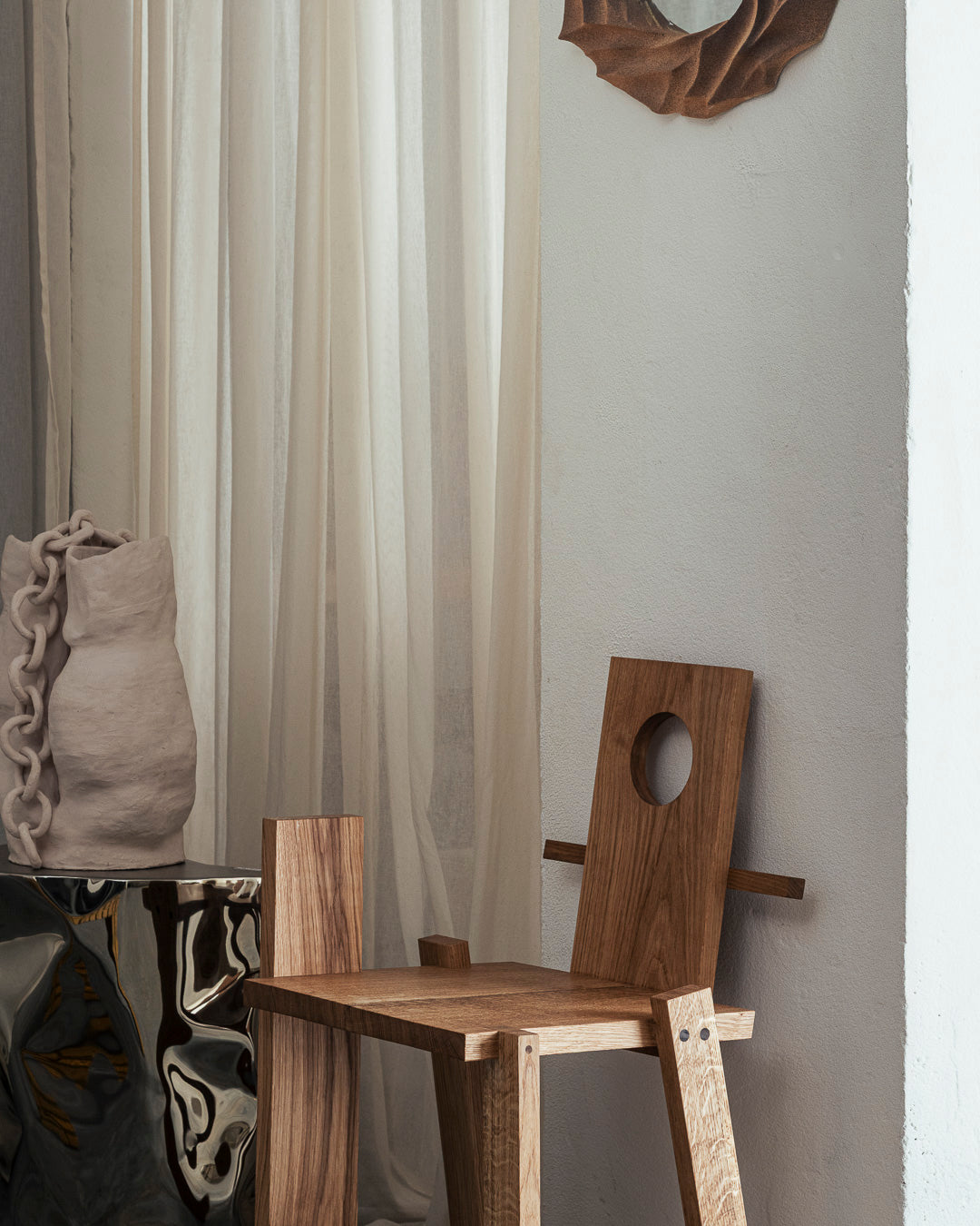 CHAISE S1-01 EN CHÊNE BLANC