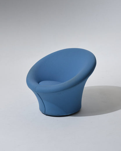 BLUE MUSHROOM ARMCHAIR, PIERRE PAULIN, 1970s