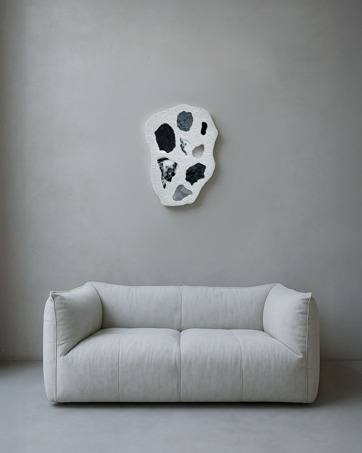 SCULPTURE MURALE "ROCASSEUS 04"