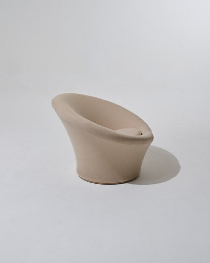 FAUTEUIL MUSHROOM TISSU KVADRAT BEIGE, PIERRE PAULIN, 1970s