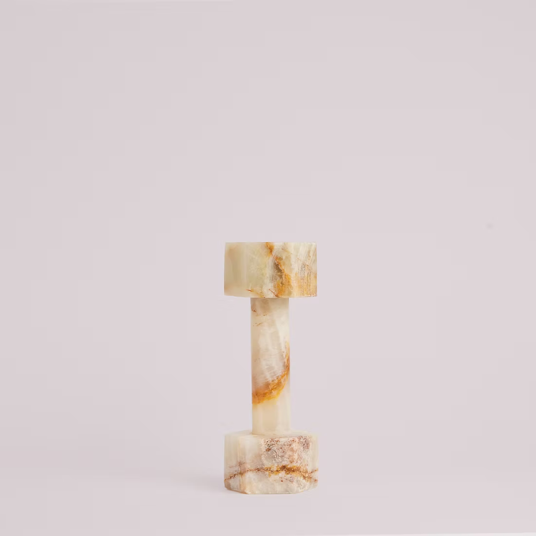 HALTÈRE HERACKLES EN ONYX AMBRE