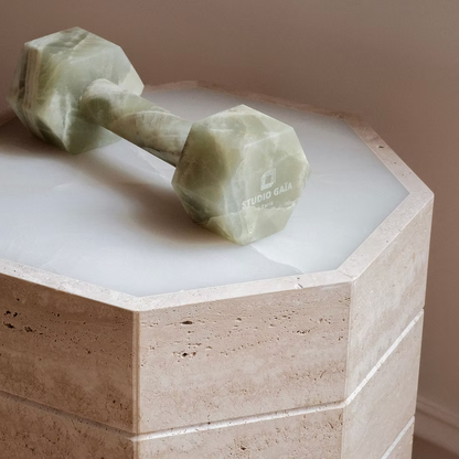 HALTÈRE HERACKLES EN ONYX VERT