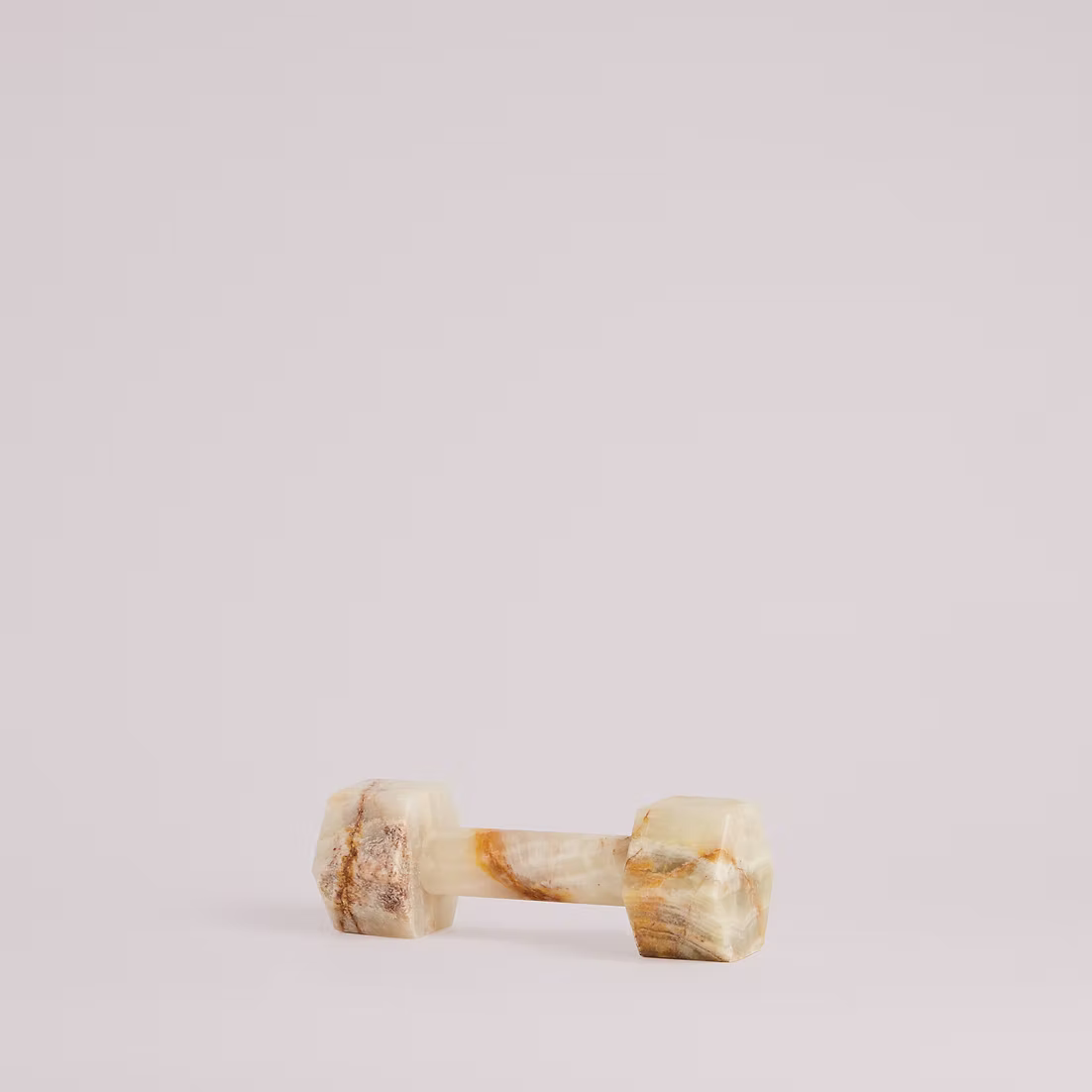 HALTÈRE HERACKLES EN ONYX AMBRE