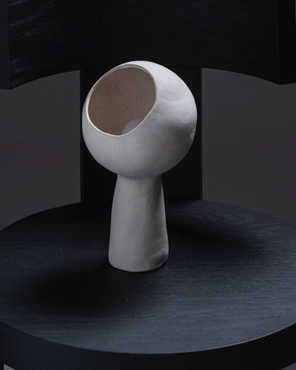 GLOBES TABLE LAMP IN STONEWARE