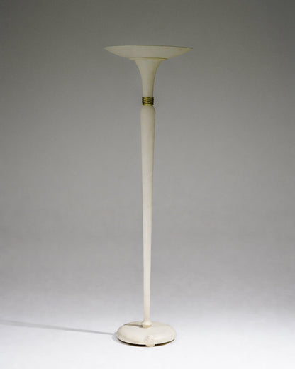 LAMPADAIRE EN BOIS ET OR, 1930s