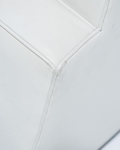 FAUTEUIL EN CUIR ART DÉCO, JACQUES ADNET, 1930s