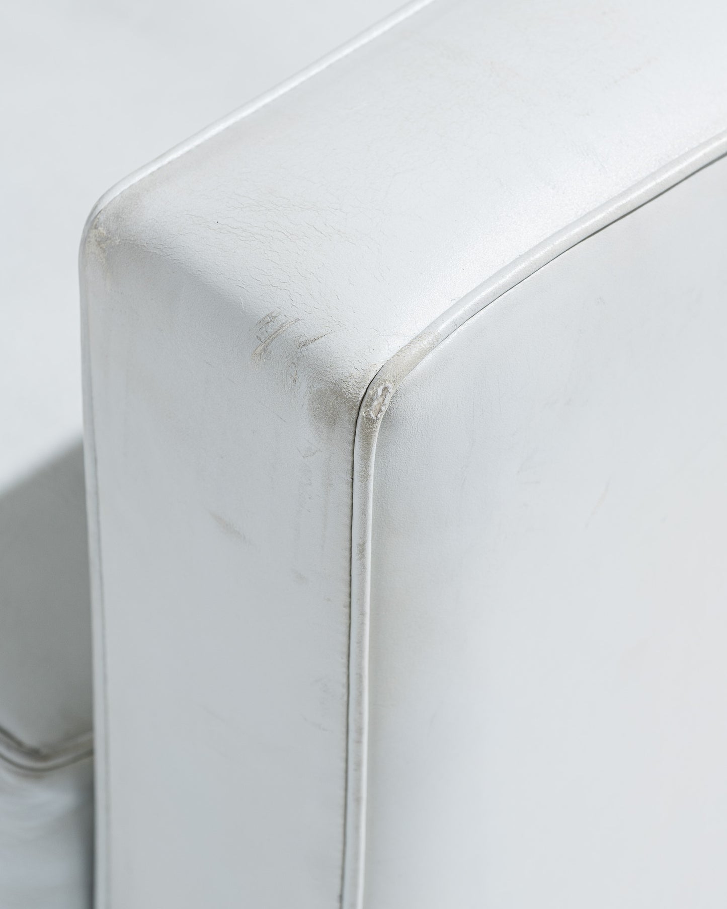 FAUTEUIL EN CUIR ART DÉCO, JACQUES ADNET, 1930s