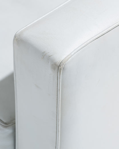 FAUTEUIL EN CUIR ART DÉCO, JACQUES ADNET, 1930s