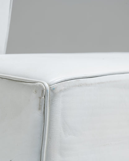 LEATHER SOFA, JACQUES ADNET, 1930s