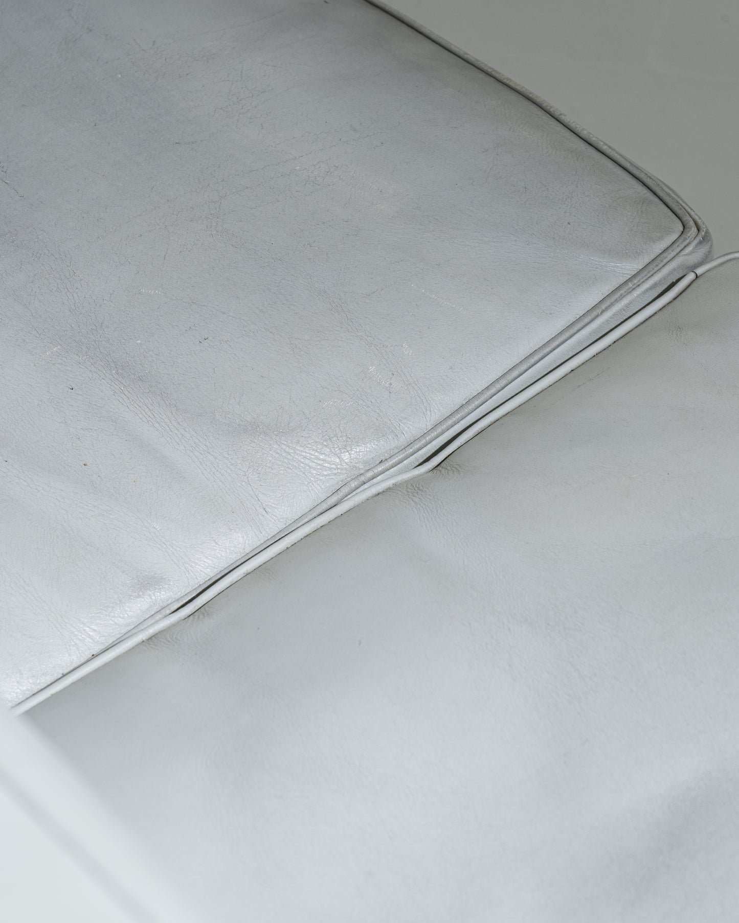 LEATHER SOFA, JACQUES ADNET, 1930s