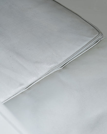 LEATHER SOFA, JACQUES ADNET, 1930s