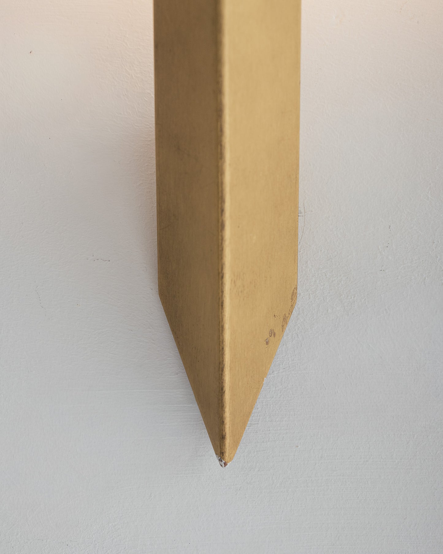 GILT METAL SCONCE, 1970s