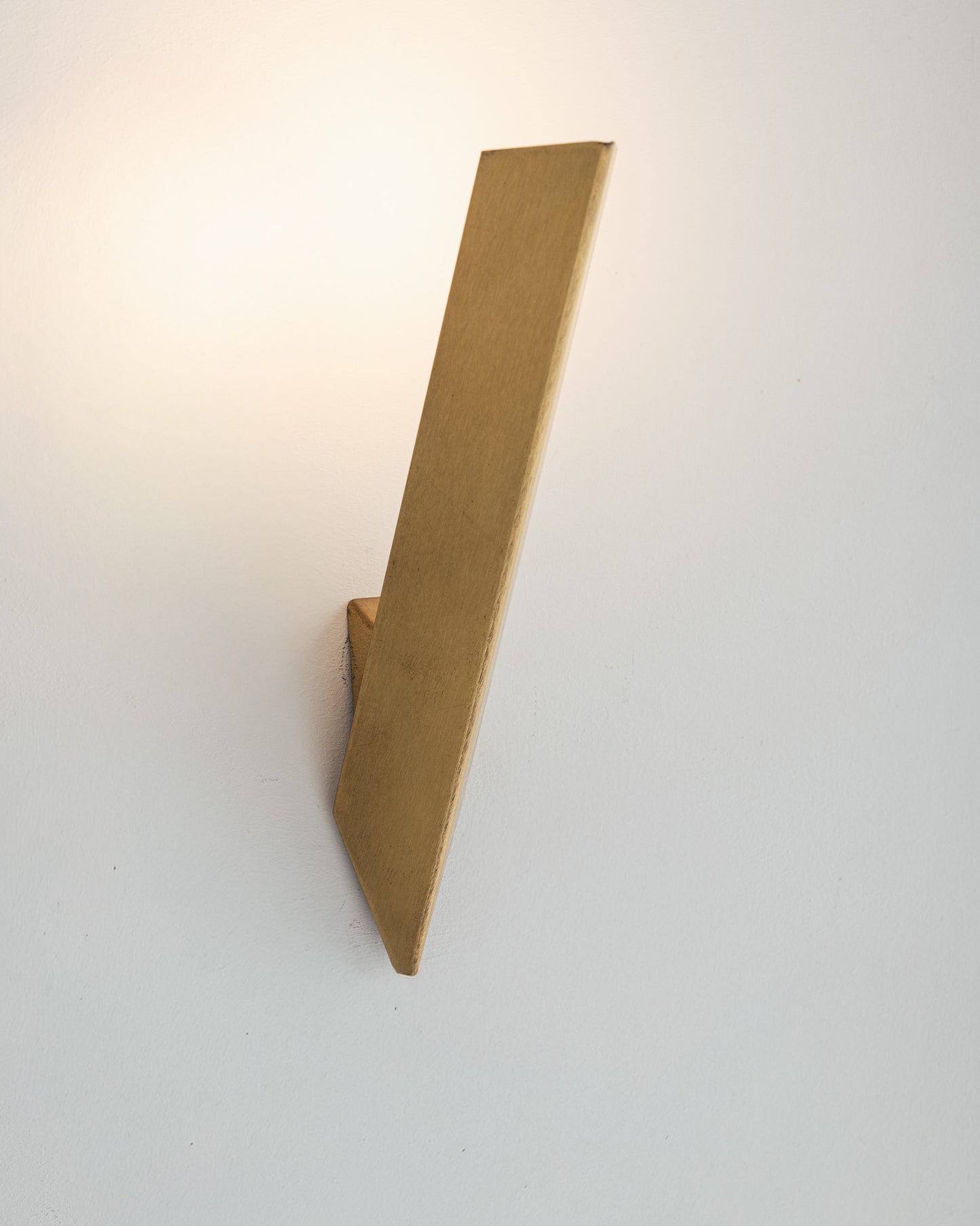 GILT METAL SCONCE, 1970s