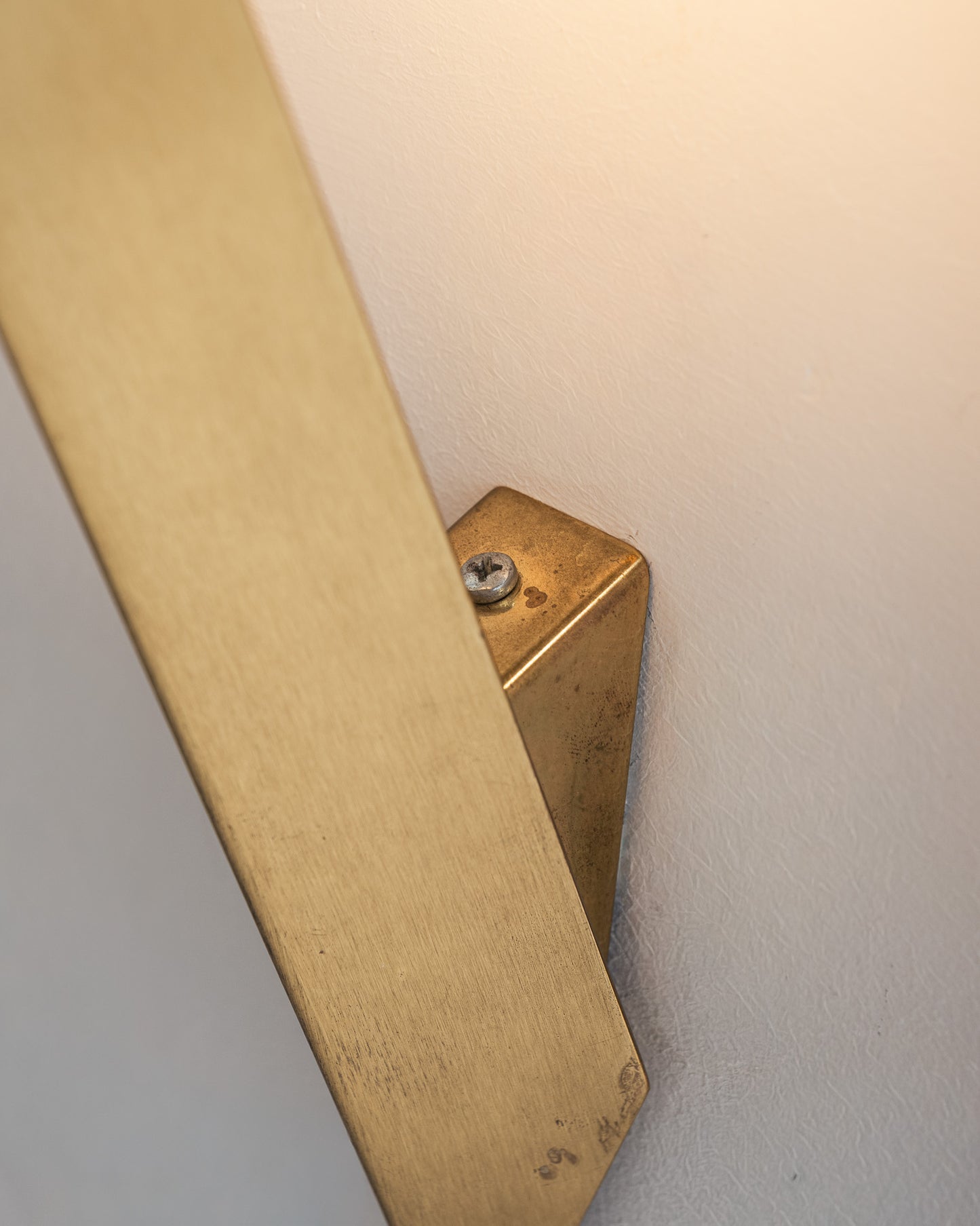GILT METAL SCONCE, 1970s